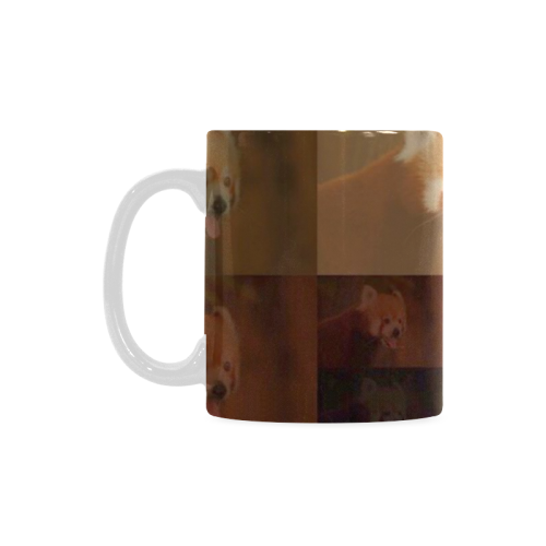 Red Panda -Pixel Fun by JamColors Custom White Mug (11OZ)
