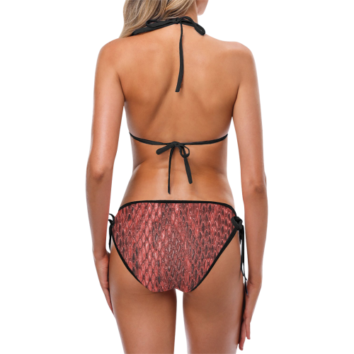 Snakeskin Custom Bikini Swimsuit (Model S01)