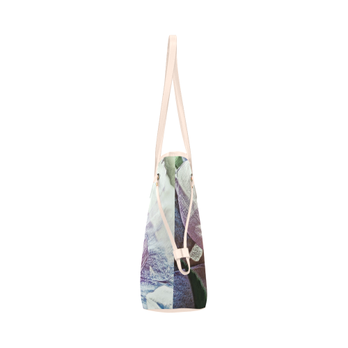 Impression Floral 10193 by JamColors Clover Canvas Tote Bag (Model 1661)