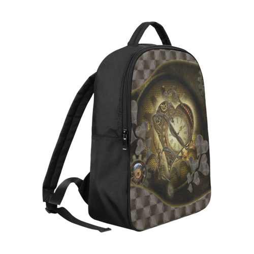 Awesome steampunk heart Popular Fabric Backpack (Model 1683)