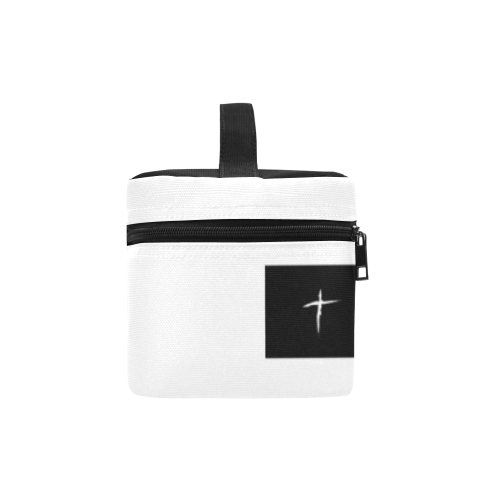 White Cosmetic Bag/Large (Model 1658)