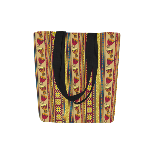 Traditional Africa Border Wallpaper Pattern 4 Canvas Tote Bag (Model 1657)