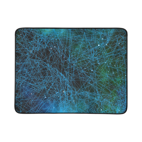 System Network Connection Beach Mat 78"x 60"