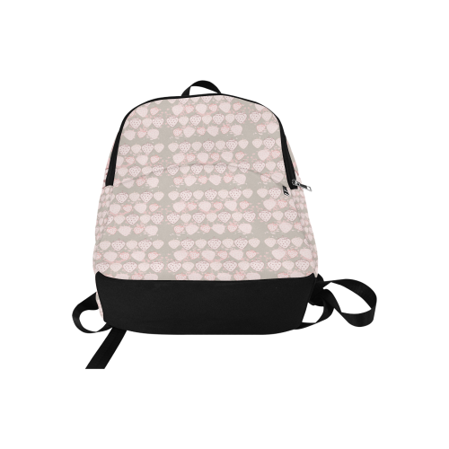Strawberries Gone Pink Fabric Backpack for Adult (Model 1659)
