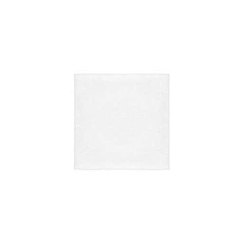 White Rabbit Inspired Fan Art Running Late Design Square Towel 13“x13”