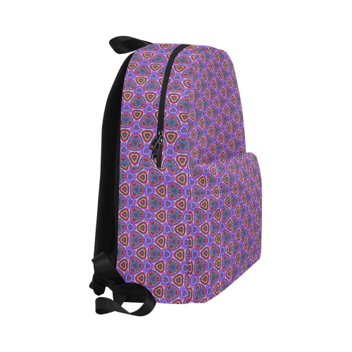 Purple Doodles - Hidden Smiles Unisex Classic Backpack (Model 1673)