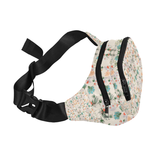 flowers-5 Fanny Pack/Small (Model 1677)