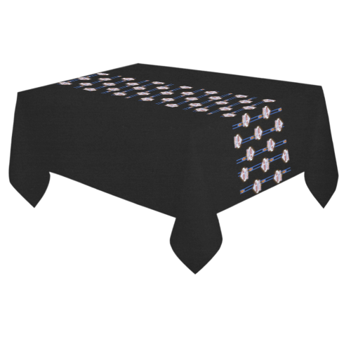 Las Vegas Welcome Sign Cotton Linen Tablecloth 60"x 84"
