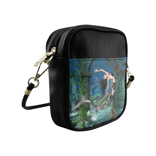 Wonderful mermaid Sling Bag (Model 1627)