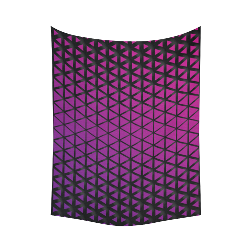 triangle patterns #pattern Cotton Linen Wall Tapestry 60"x 80"
