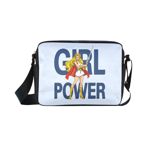 Girl Power (She-Ra) Classic Cross-body Nylon Bags (Model 1632)