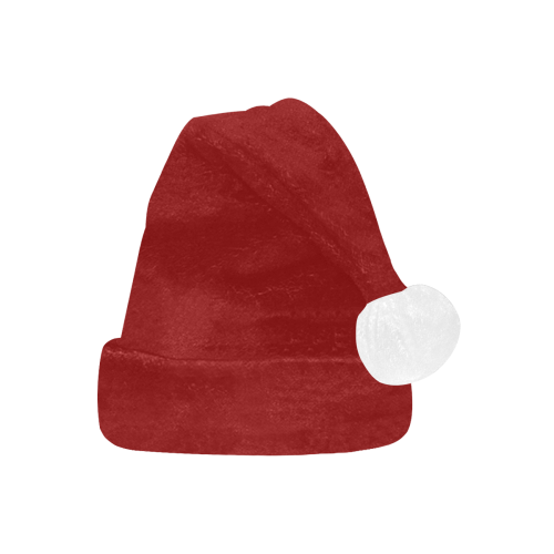 Holiday Dark Red Santa Hat