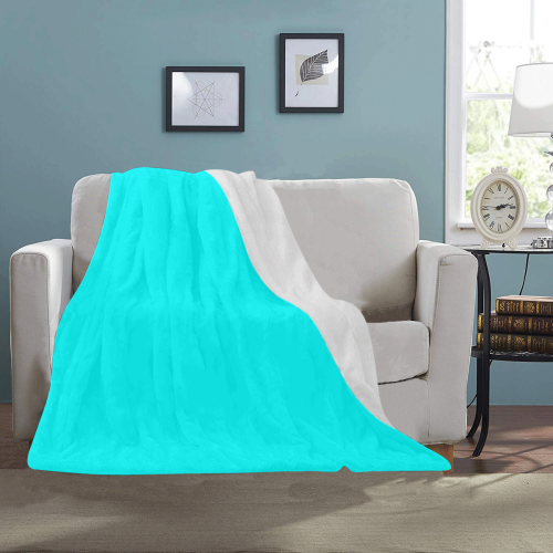 Aqua Alliance Solid Colored Ultra-Soft Micro Fleece Blanket 40"x50"