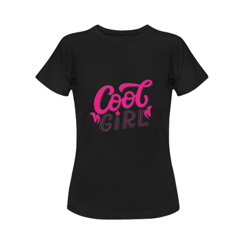 Cool Girl Women's T-Shirt in USA Size (Front Printing Only)
