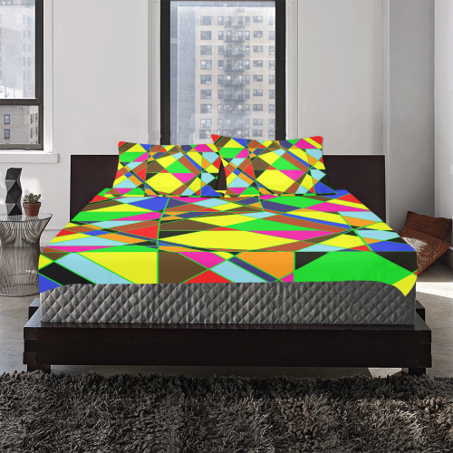 abstract painting 3-Piece Bedding Set