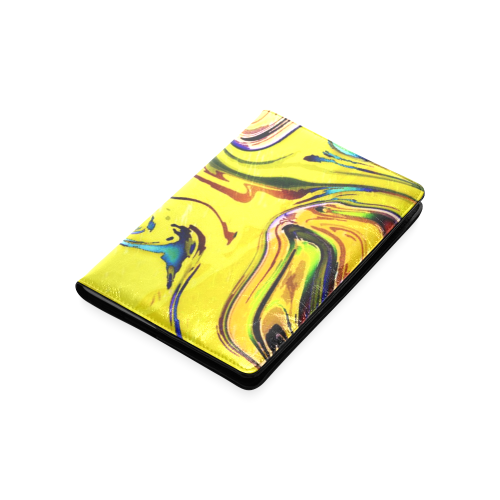 Yellow marble Custom NoteBook A5