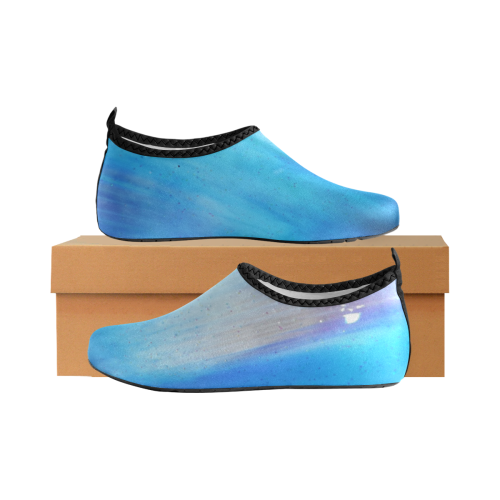 sliding blues Women's Slip-On Water Shoes (Model 056)