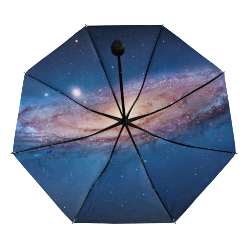 View Into The Universe - Andromeda Galaxy 1 Anti-UV Foldable Umbrella (Underside Printing) (U07)