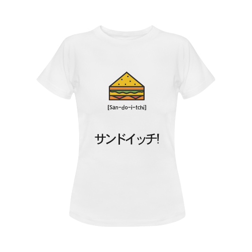 sandwichjapanshirtwomen Women's Classic T-Shirt (Model T17）