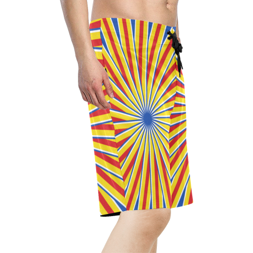 DESIGN 565 Men's All Over Print Board Shorts (Model L16)