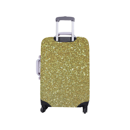 "gold glitter" Luggage Cover/Small 18"-21"