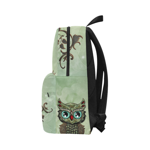 Wonderful owl, diamonds Unisex Classic Backpack (Model 1673)