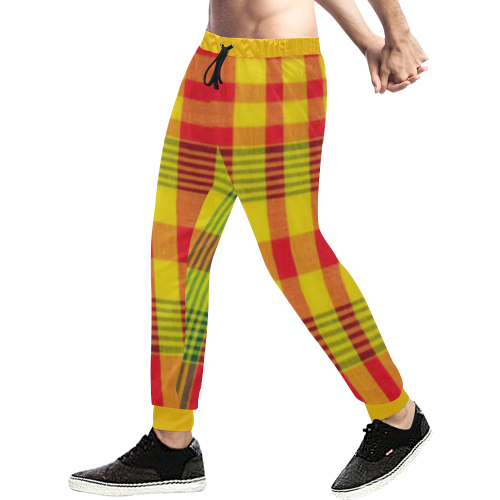 MADRAS STYLE Men's All Over Print Sweatpants (Model L11)