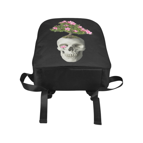 Bonsai Skull Popular Fabric Backpack (Model 1683)