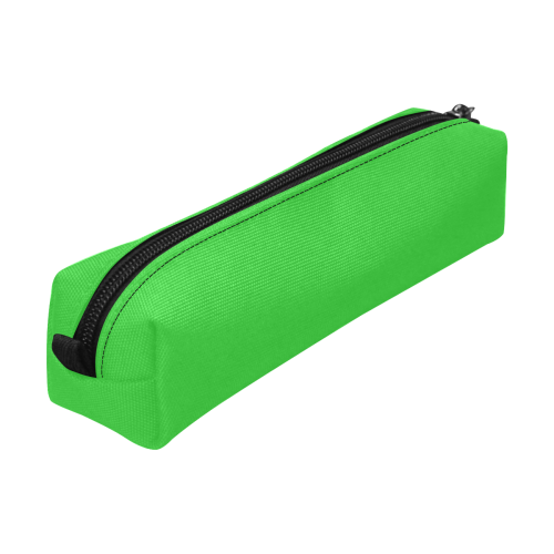 color lime green Pencil Pouch/Small (Model 1681)