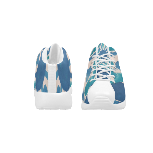 SERIES NOALIE WATERCOLOR BLUE SUN II Women's Basketball Training Shoes (Model 47502)