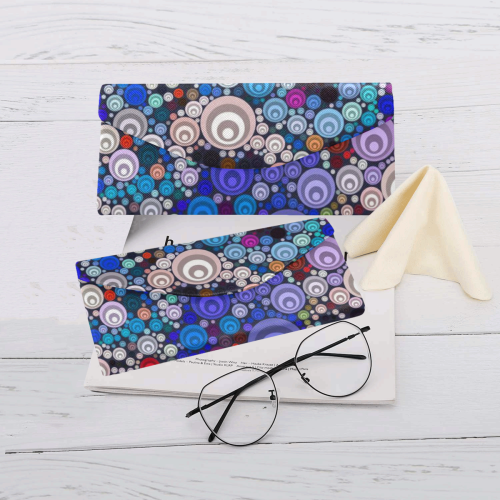 sweet Bubble Fun B by JamColors Custom Foldable Glasses Case