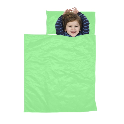 color pale green Kids' Sleeping Bag