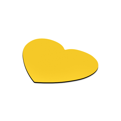 color mango Heart-shaped Mousepad