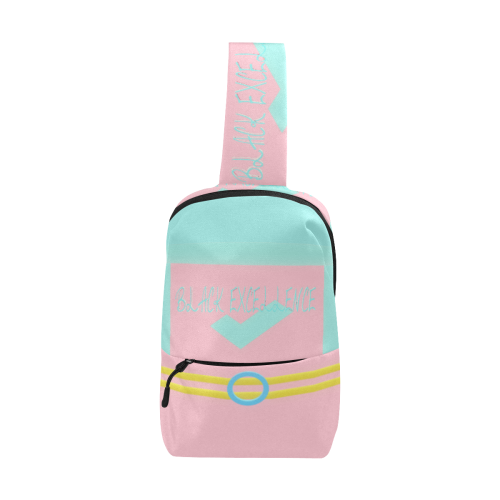 BLACK EXCELLENCE PURE COTTON CANDY Chest Bag (Model 1678)