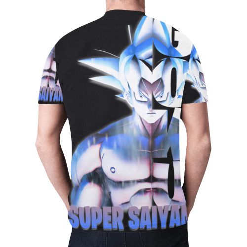 Supersaiyan New All Over Print T-shirt for Men (Model T45)