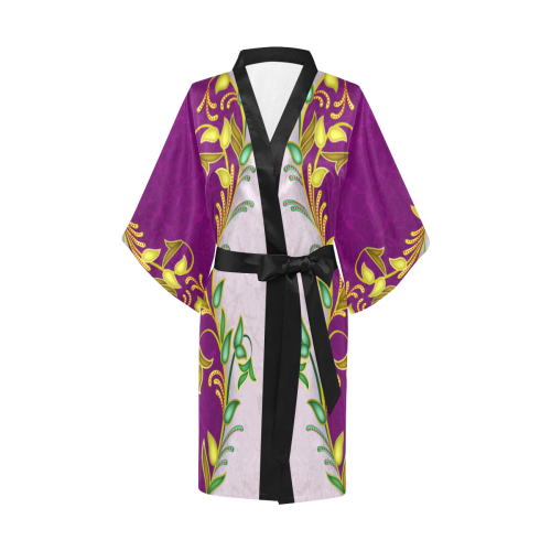 Leaves Kimono Robe