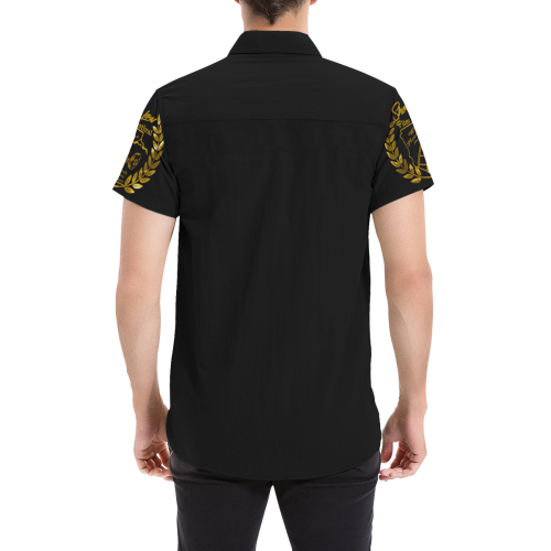 SLFF Men's Shirt S-XL Men's All Over Print Short Sleeve Shirt (Model T53)