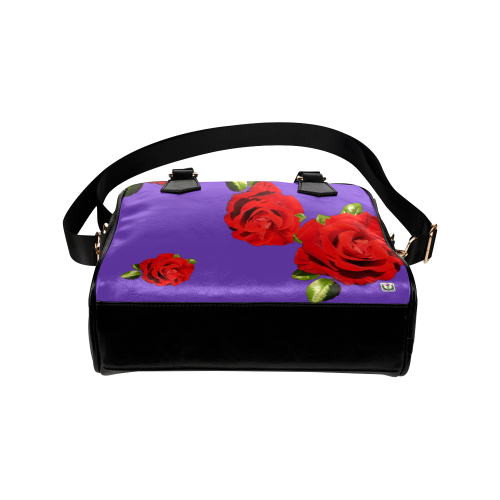 Fairlings Delight's Floral Luxury Collection- Red Rose Shoulder Handbag 53086h7 Shoulder Handbag (Model 1634)