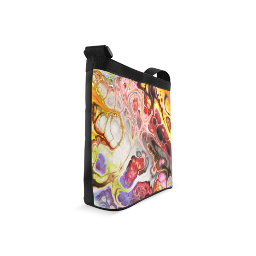 Colorful Marble Design Crossbody Bags (Model 1613)