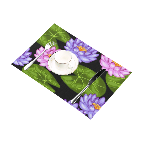 Water Lilly Placemat 12’’ x 18’’ (Set of 4)