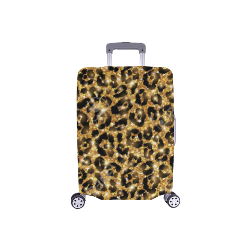 or-de-leopard Luggage Cover/Small 18"-21"