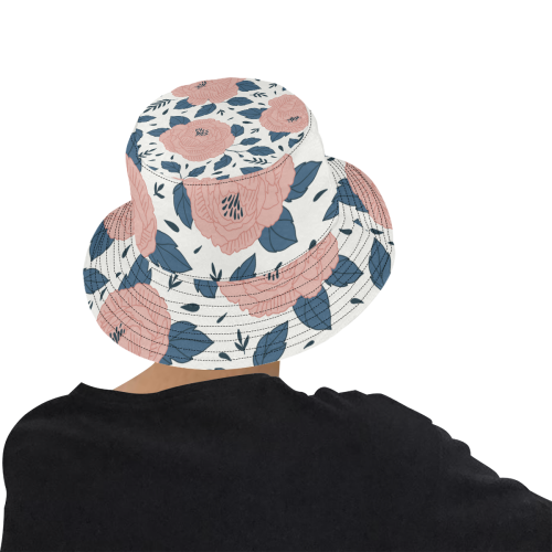 Martha All Over Print Bucket Hat for Men