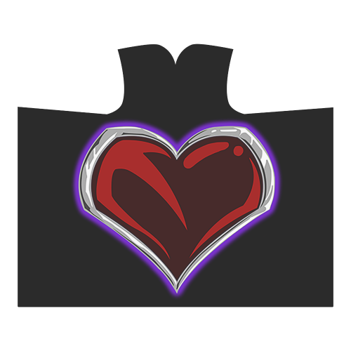 Heart High Res"Sacred" Logo Hooded Blanket Type 1 60 x 50 Hooded Blanket 60''x50''