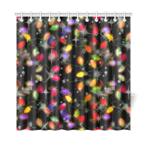 Christmas Pattern by K.Merske Shower Curtain 72"x72"