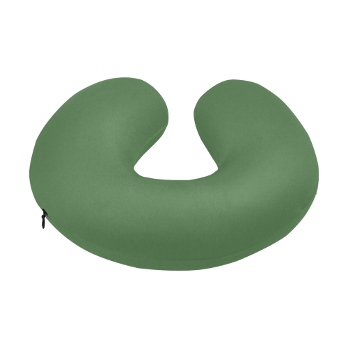 color artichoke green U-Shape Travel Pillow
