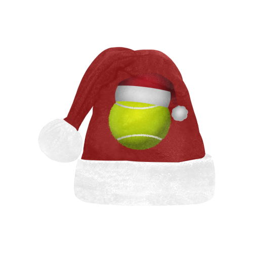 Christmas Santa Hat Tennis Ball Santa Hat