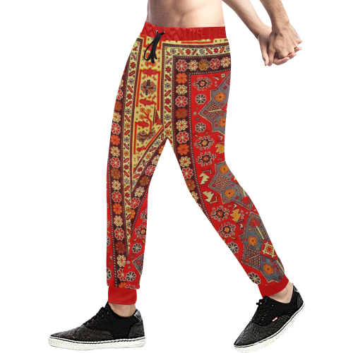 Azerbaijan Pattern 5 Men's All Over Print Sweatpants (Model L11)