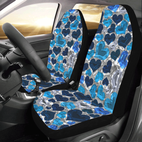Heart 20160908 Car Seat Covers (Set of 2)