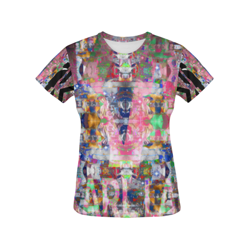 Karl All Over Print T-Shirt for Women (USA Size) (Model T40)