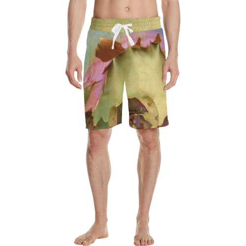 inside the mind of a happy tree Men's All Over Print Casual Shorts (Model L23)